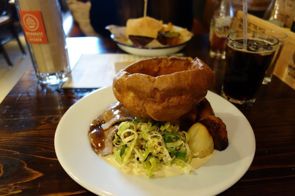 The Brewhouse and Kitchen, Big roast dinner