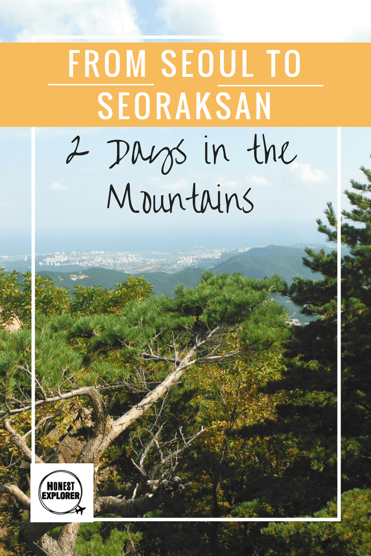 Seoraksan mountains korea
