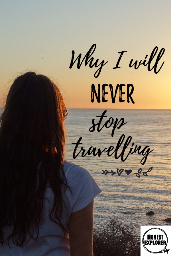 never stop travelling blog post