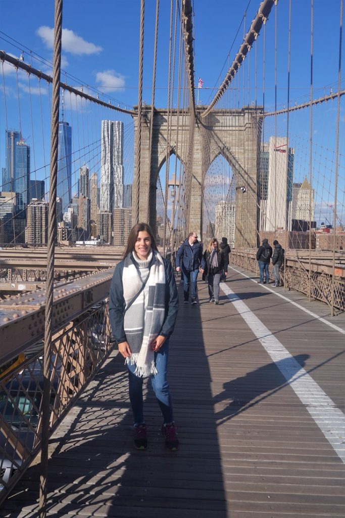 me on Brooklyn bridge