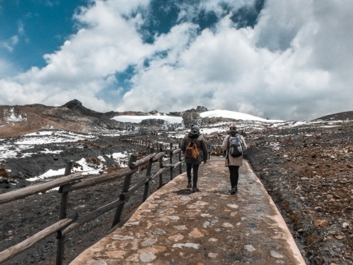 snow capped mountains, Huaraz, Peru trek