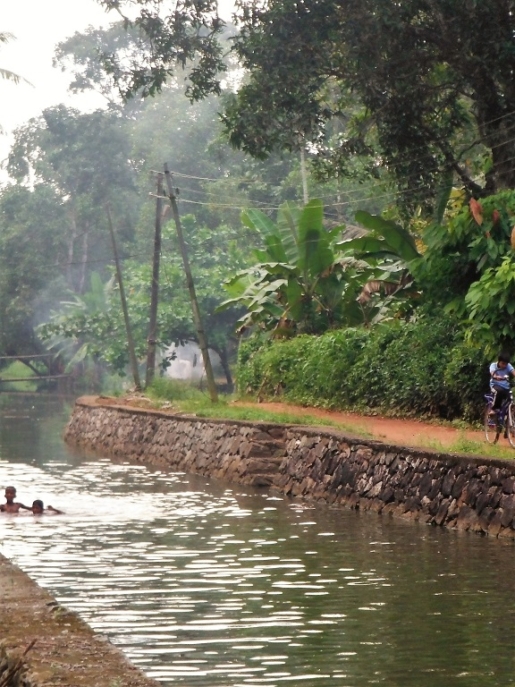 Alleppey backwaters, Kerala India