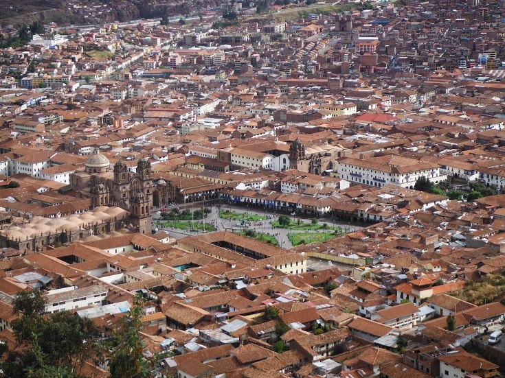 View of the Plaza de Armas