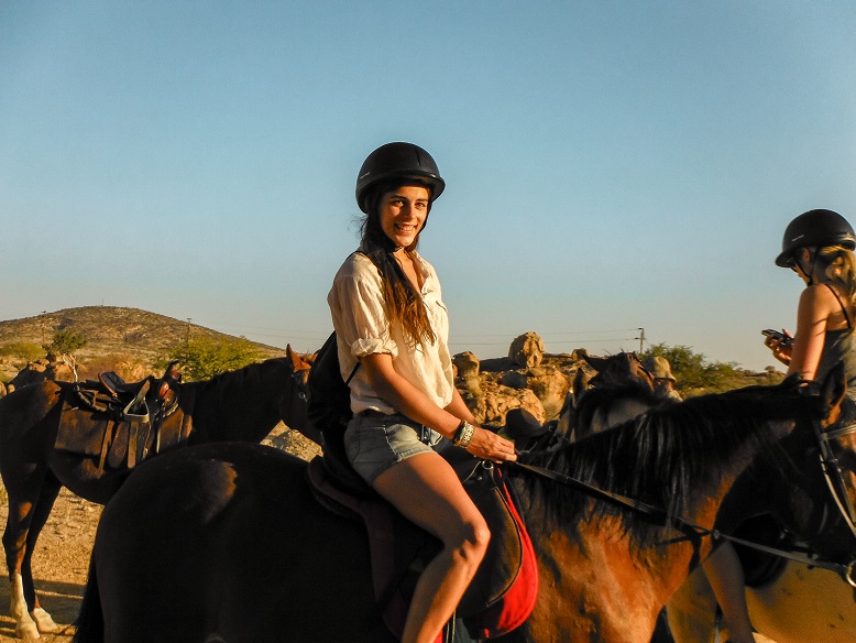 Horse riding namibia