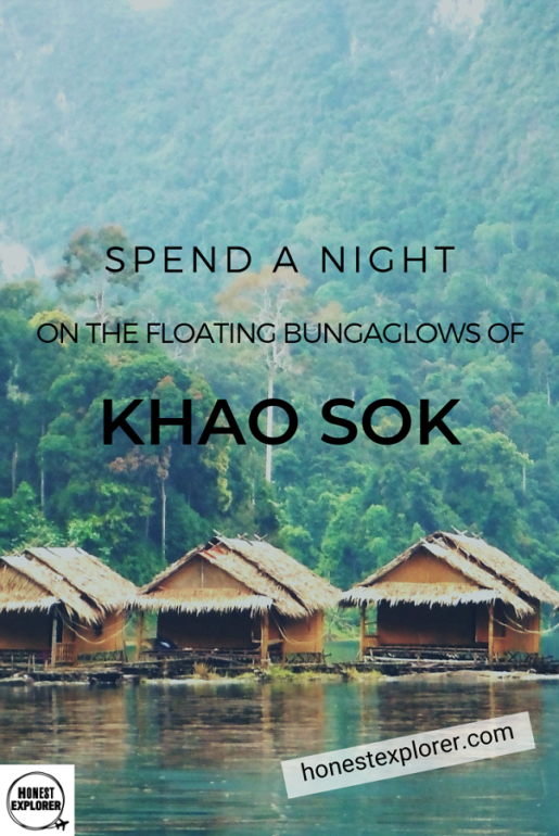 Khao Sok floating bungalows