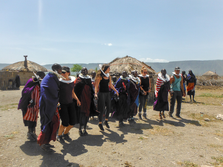 Maasai village visit Tanzania