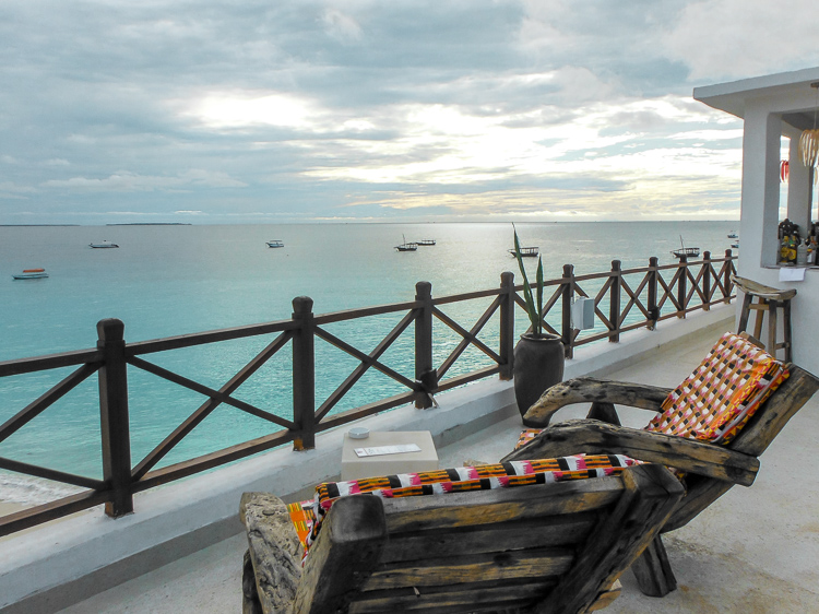 rooftop bar Nungwi beach, Zanzibar Tanzania