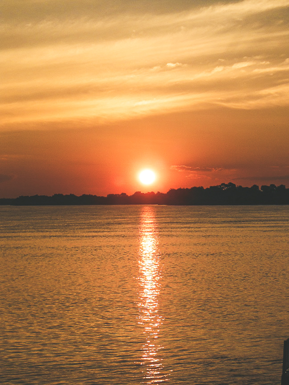 Zambia Waterfront sunset