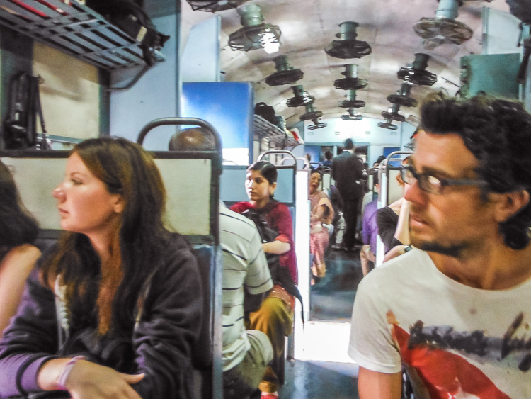 Train travel, India