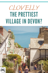 pretty village Clovelly, Devon