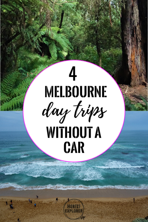 melbourne day trips without car