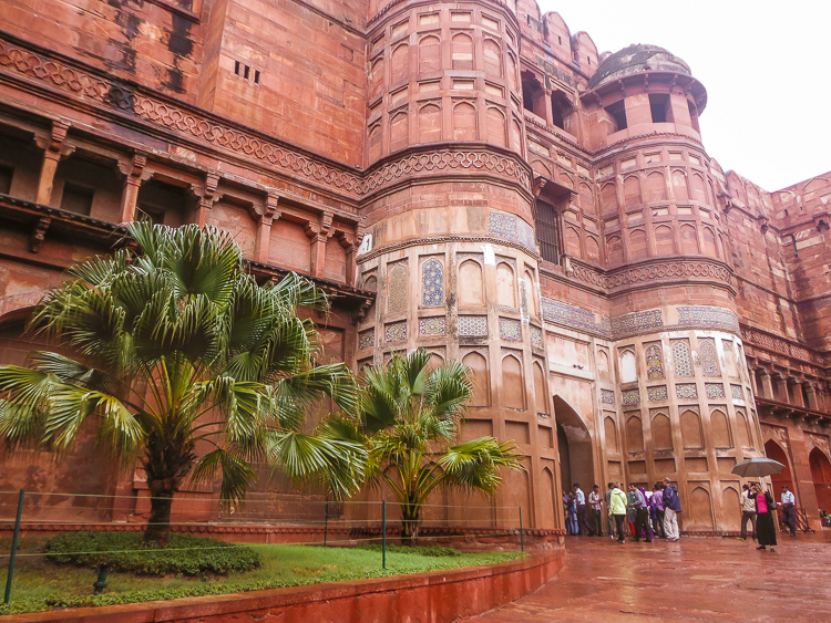 agra fort, India