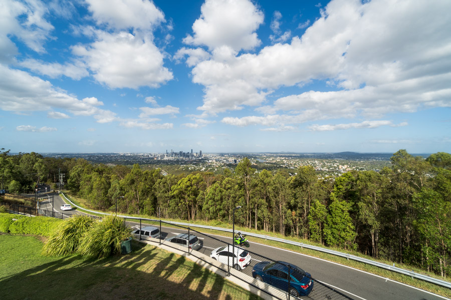 view from Mt Cootha lookout
