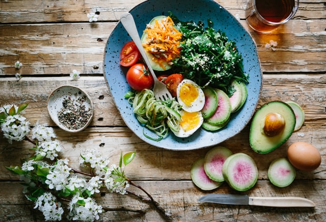 healthy food bowl