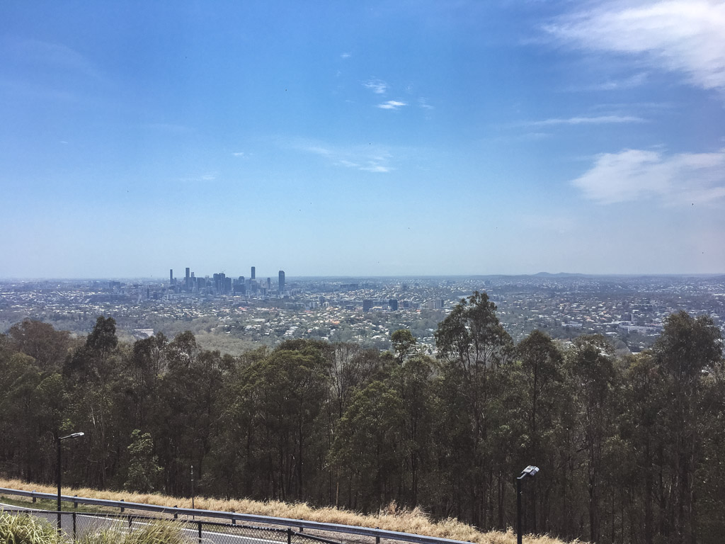 view from mt cootha lookout
