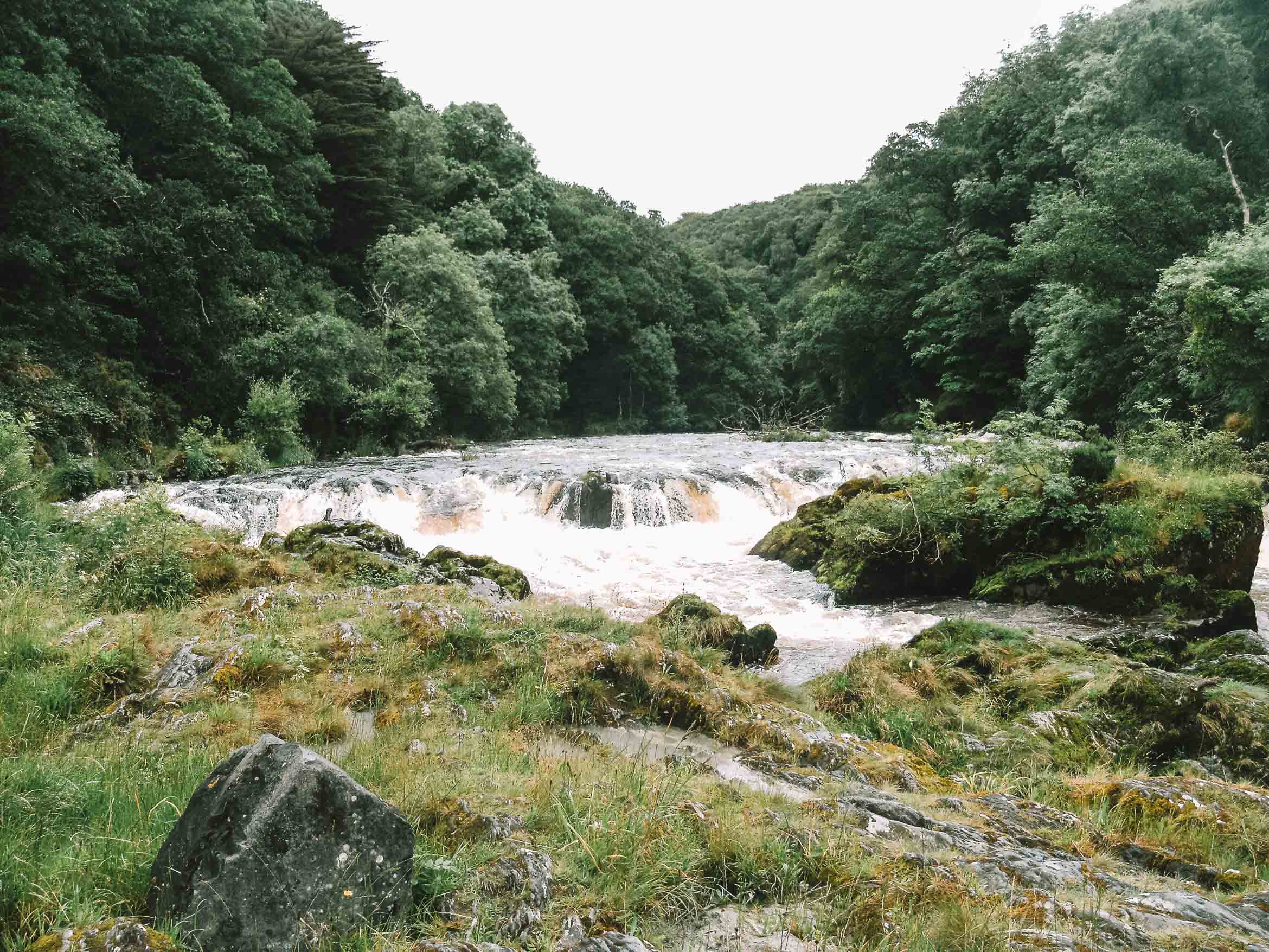 River by Cenarth Falls Wales