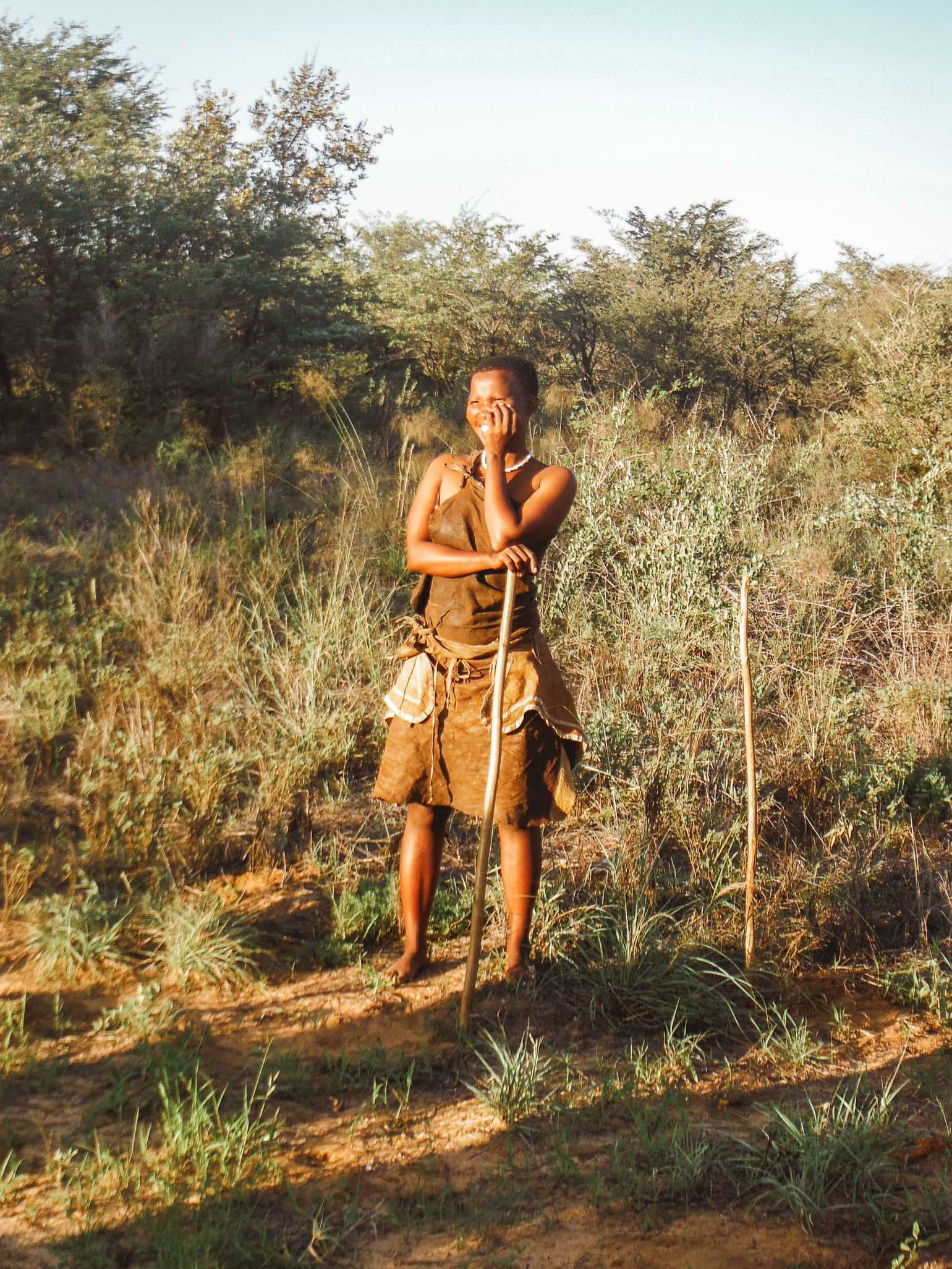 San Bushmen in Botswana