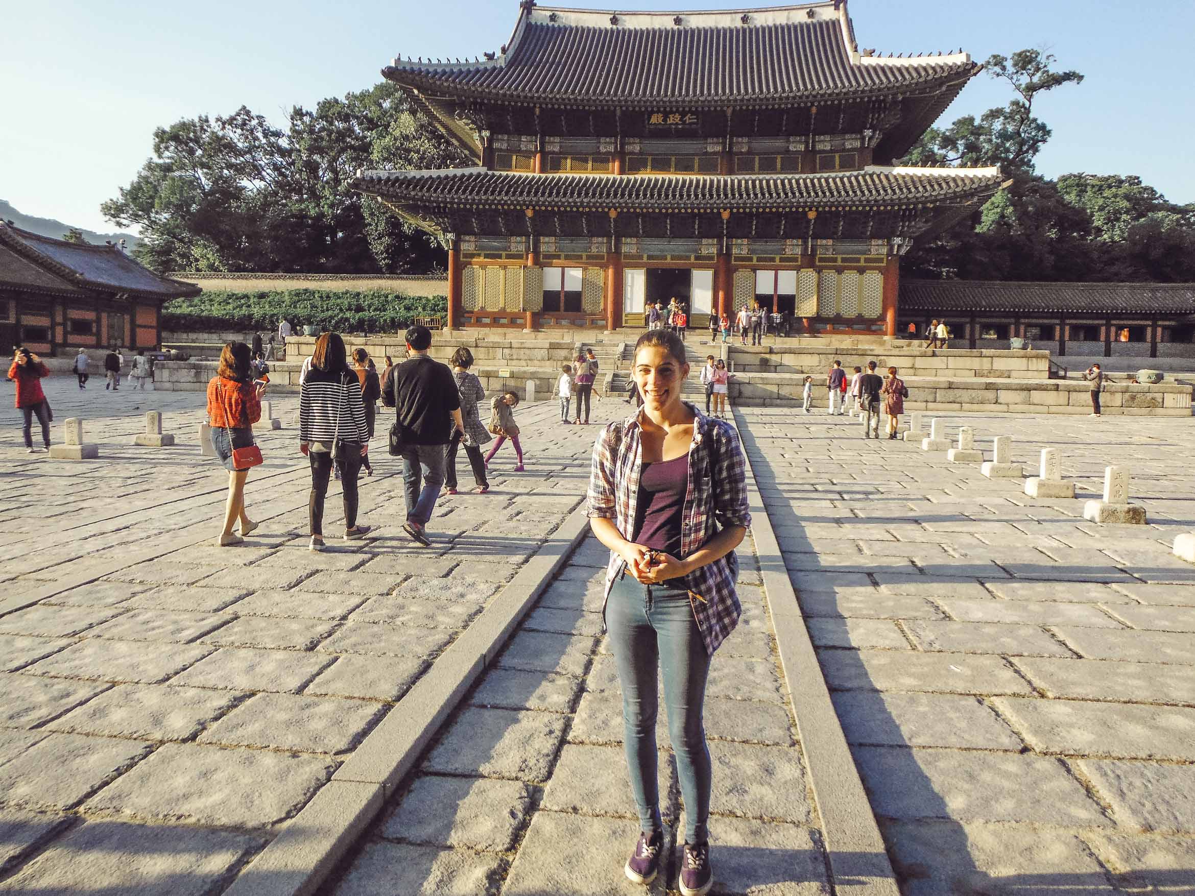 standing outside deoksugung palace-3