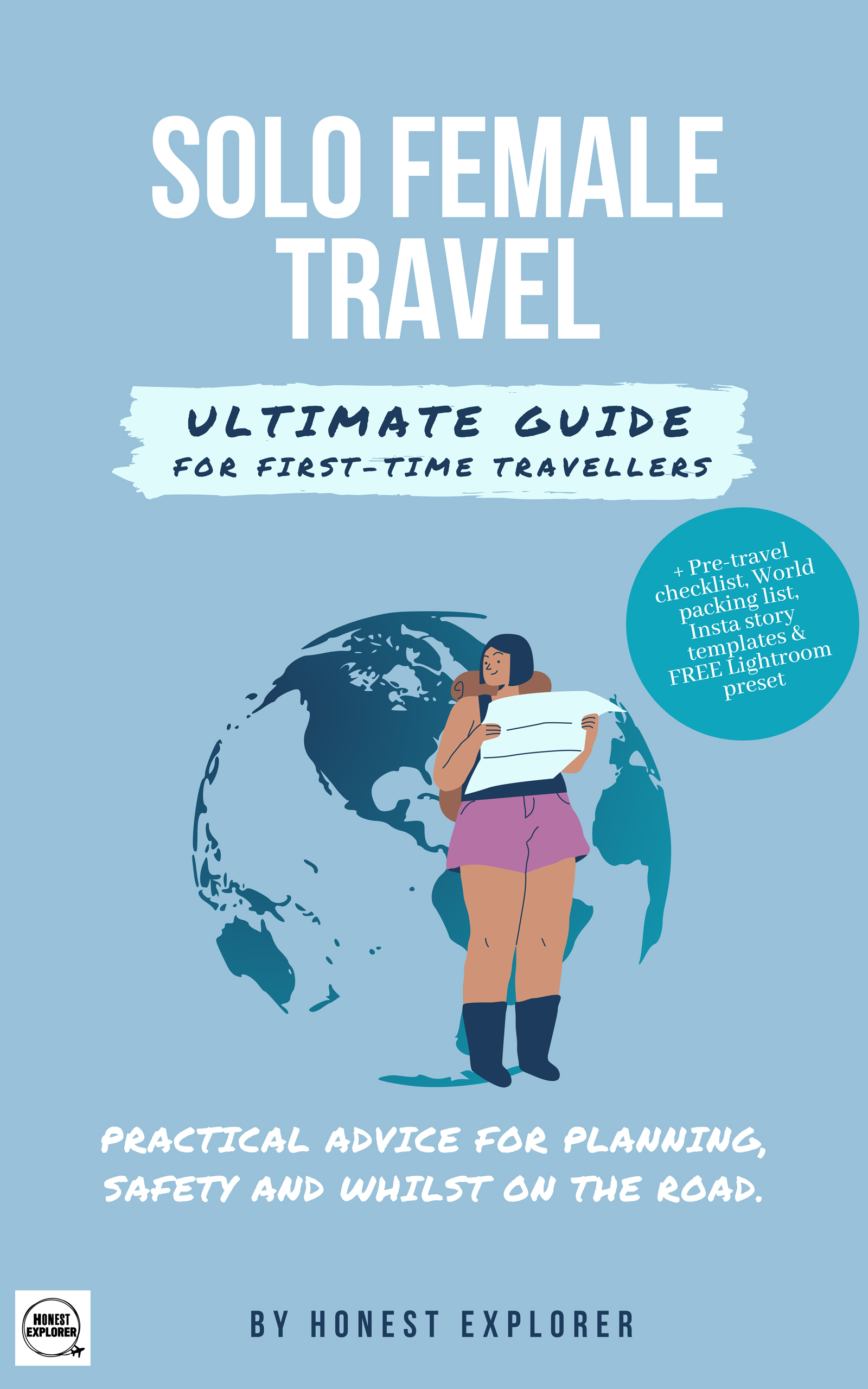 Solo Female Travel Ultimate Guide eBook cover