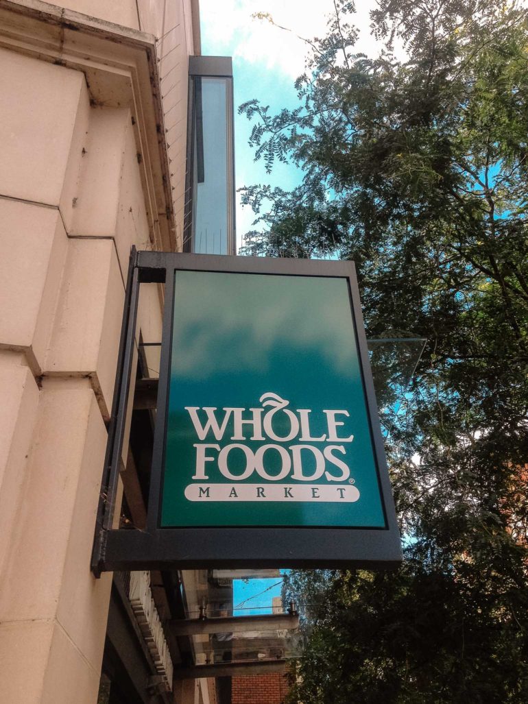 whole foods market sign