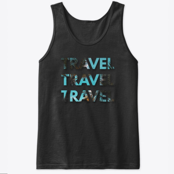 3x travel vest black