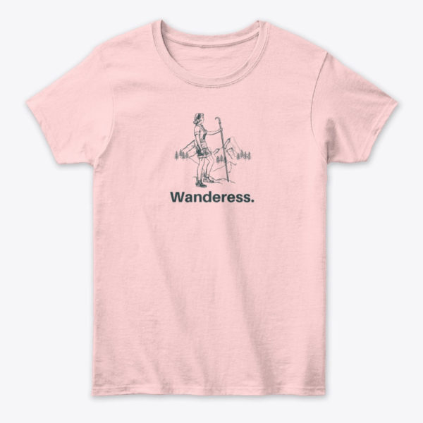 Wanderess T-shirt pink