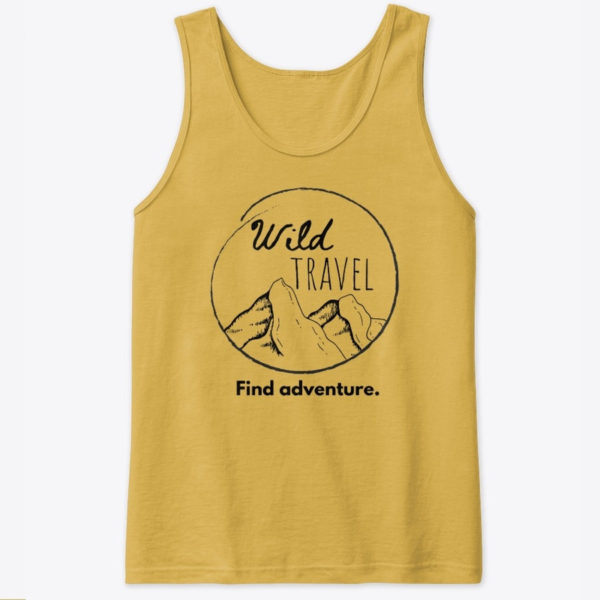 Wild Travel, Find Adventure Vest yellow