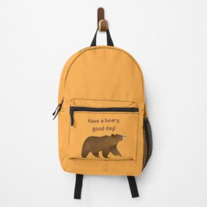 beary good day backpack