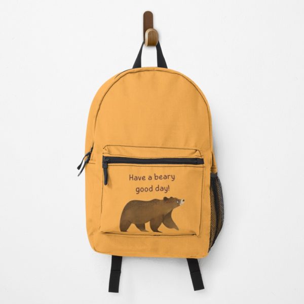 beary good day backpack