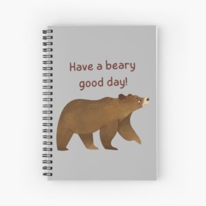 beary good day notebook