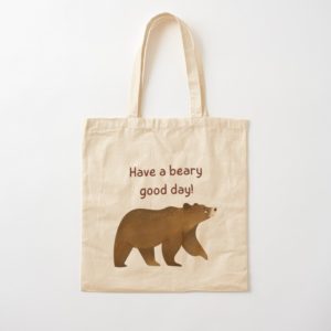 beary good day tote