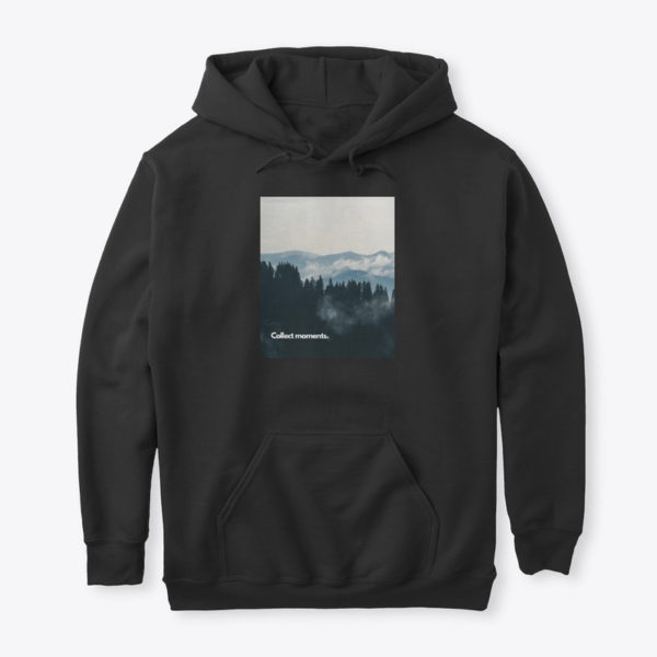 collect moments hoodie black