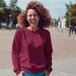 female wanderess sweatshirt