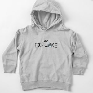 go explore toddler hoodie