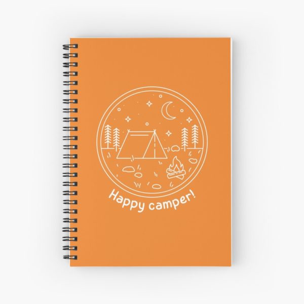 happy camper notebook