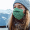 mountains face mask