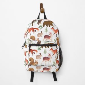 woodland animals backpack