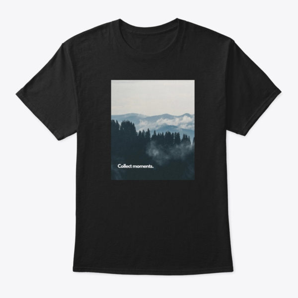 collect moments t shirt black