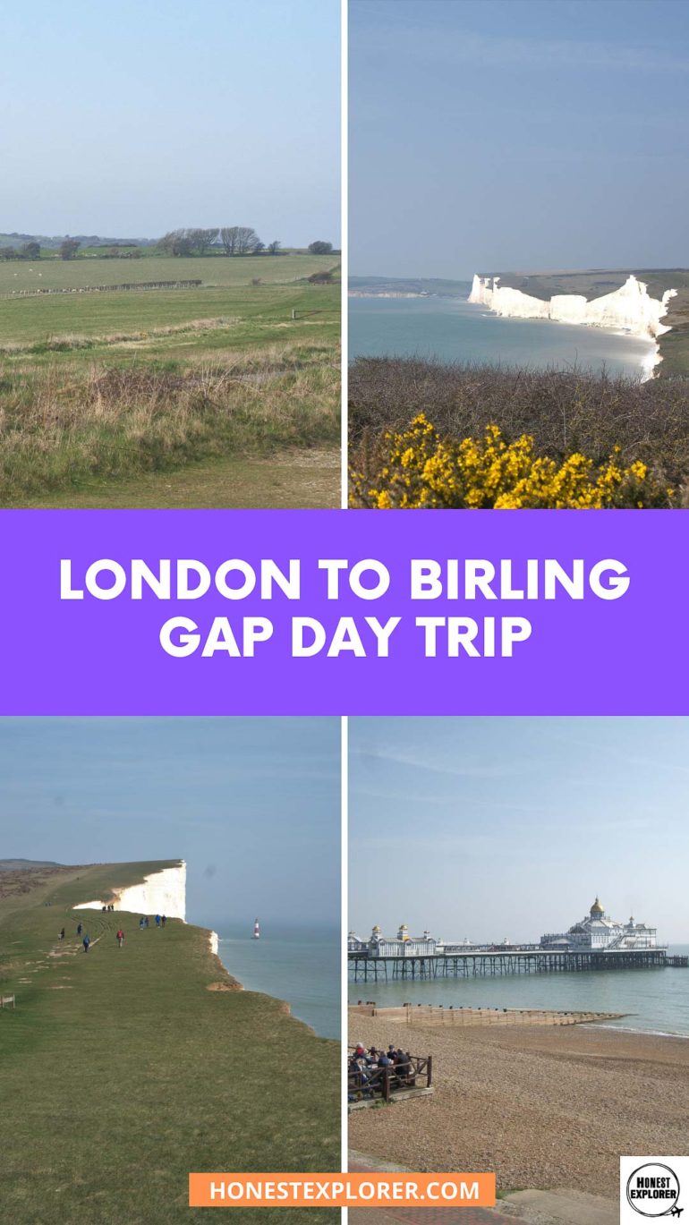 london to eastbourne day trip pin