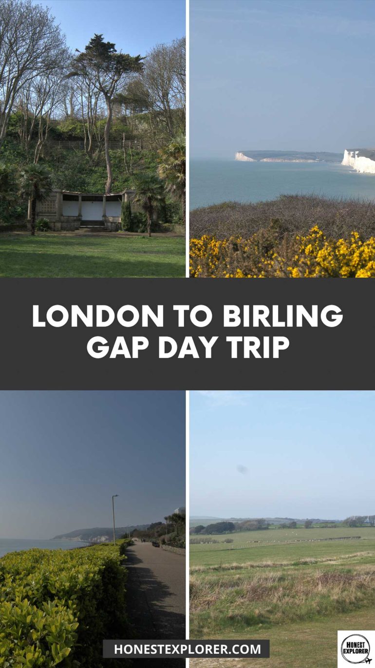 london to eastbourne day trip pin